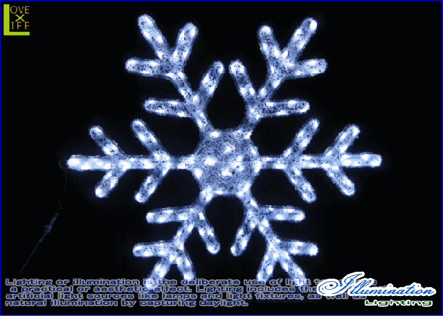 【LED】【イルミネーション】【大型商品】LEDクリスタル クリスタルスノー【B】【Mサイズ】【雪】【輝き】【スノー】【万能】【結晶】【の通販は