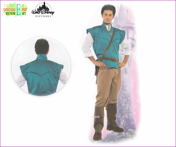 メンズ フリン ライダー Flynn Rider 塔の上のラプンツェル ディズニー Disney ハロウィン コスプレ コスチューの通販はau Pay マーケット ワールドショップ