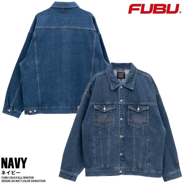 FUBU デニムジャケット Mサイズ FUBU デニムジャケット gジャン 「FUBU/フブ」Denim Jacket