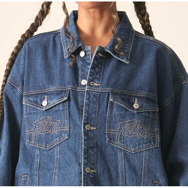 期間限定セール】FUBU フブ デニムジャケット Gジャン メンズ