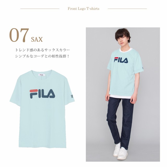 FILA フィラ Tシャツ メンズ レディース 半袖 ブランド 人気