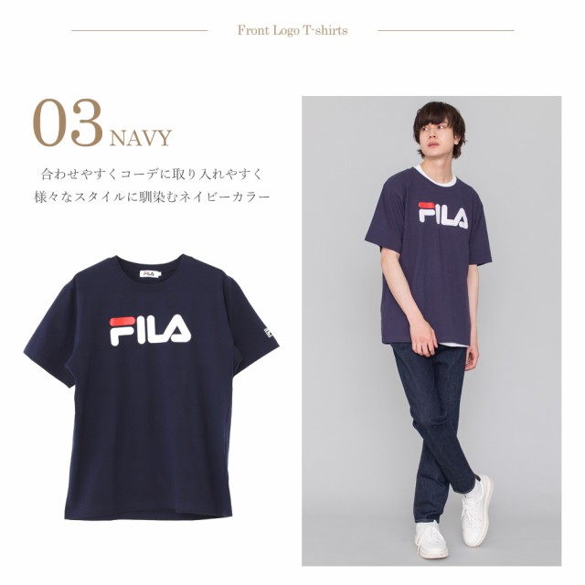 FILA フィラ Tシャツ メンズ レディース 半袖 ブランド 人気