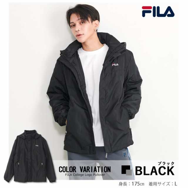 FILA フィラ 中綿ジャケット メンズ アウター ブルゾン アルミ