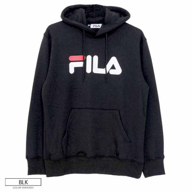 FILA×Bプロ パーカー黒