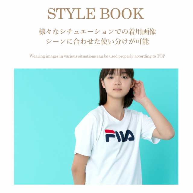 Fila フィラ Tシャツ レディース 半袖 おしゃれ 可愛い 人気 スポーツ ブランド カットソー 女性 トップス シンプル ロゴ 黒 白 Fl1791 Oの通販はau Pay マーケット Outfit Au Pay マーケット店