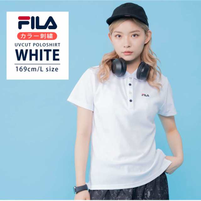 ポロシャツ 半袖 レディース FILA フィラ スポーツウェア ゴルフ