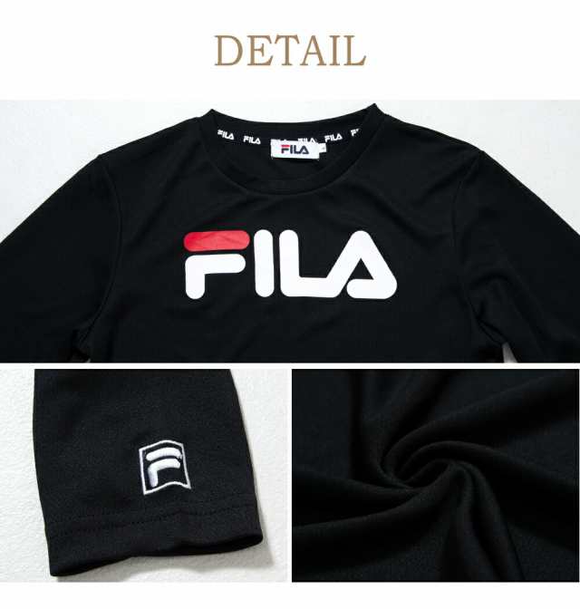 Fila フィラ Tシャツ レディース 長袖 おしゃれ 可愛い 人気 スポーツ ブランド カットソー トップス シンプル 刺繍 Outfit ポイント消化の通販はau Pay マーケット Outfit Au Pay マーケット店