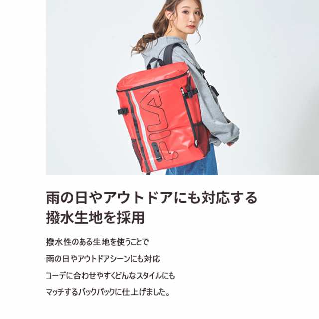 fila リュック 防水 安い