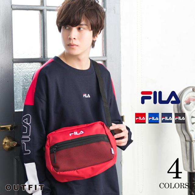 Fila フィラ ショルダーバッグ メンズ レディース 斜めがけ 軽い ブランド おしゃれ かわいい 小さめ 人気 カジュアル Outfitの通販はau Pay マーケット Outfit Au Pay マーケット店