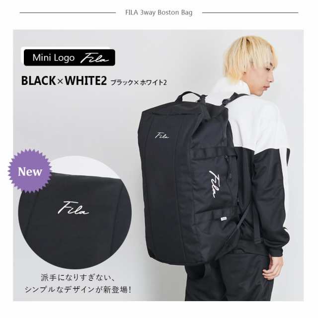 一部予約】FILA フィラ ボストンバッグ メンズ レディース リュック 大 ...