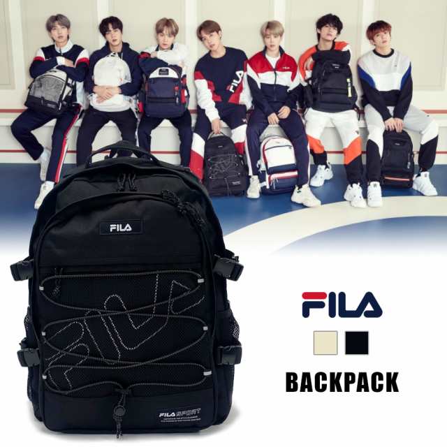 Fila フィラ リュックサック Bts着用モデル メンズ レディース バックパック 韓国 正規品 大容量 23l Fs3bpc5004x Outfitの通販はau Pay マーケット Outfit Au Pay マーケット店