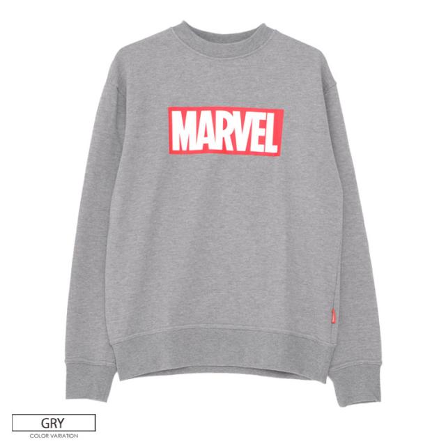 Marvel マーベル トレーナー メンズ ボックスロゴ プリント スウェット レディース ホワイト ビッグシルエット かっこいい おしゃれ 人の通販はau Pay マーケット Outfit Au Pay マーケット店