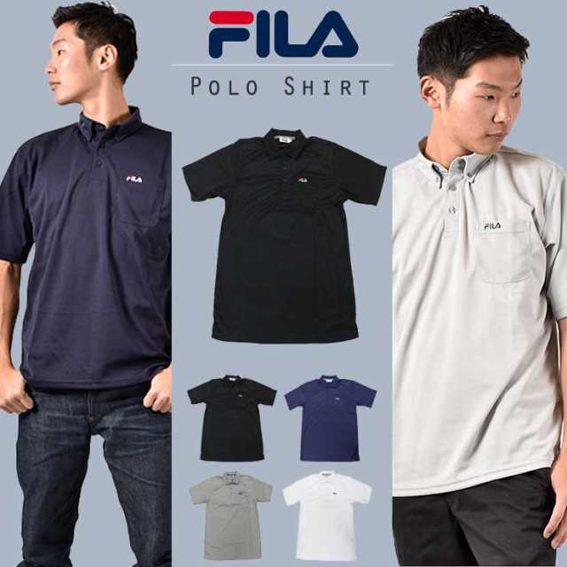 Fila フィラ ポロシャツ メンズ 半袖 ゴルフ メンズ Tシャツ おしゃれ カジュアル シンプル スポーツ ブランド アパレル Outfitの通販はau Pay マーケット Outfit Au Pay マーケット店