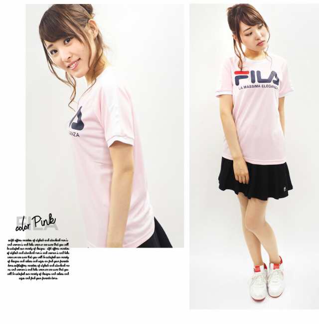 FILA フィラ Tシャツ レディース 半袖 おしゃれ 可愛い スポーツウェア