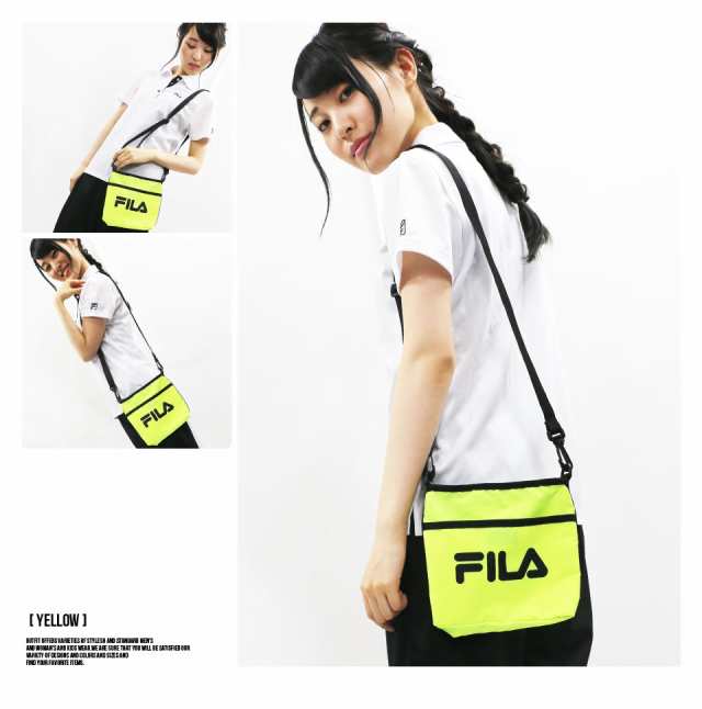 Fila フィラ サコッシュ メンズ ショルダーバッグ レディース ブランド 斜めがけ 軽い 小さめ かわいい おしゃれ 人気 Outfitの通販はau Pay マーケット Outfit Au Pay マーケット店