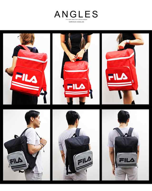 リュック レディース メンズ リュックサック 大容量 バックパック FILA フィラ デイパック 通学 大人 人気 バッグ outfit  ポイント消化｜au PAY マーケット