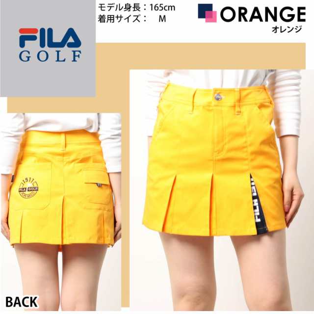 FILA GOLF フィラゴルフ ゴルフウェア スカート レディース プリーツ