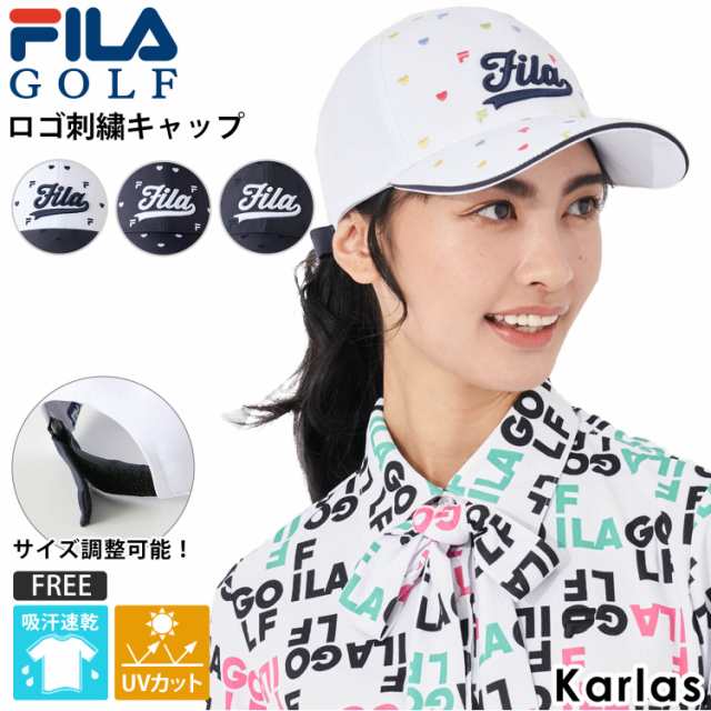 FILA GOLF フィラゴルフ ゴルフウェア キャップ レディース ブランド ...