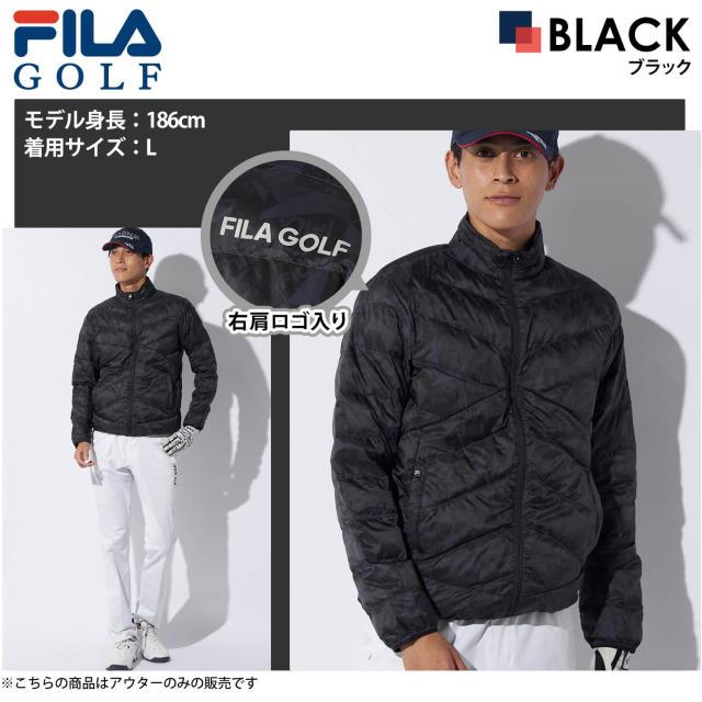 新品☆FILA GOLF☆中綿ダウンジャケット FILA ダウンジャケット メンズ ブランド GOLF ブルゾン ゴルフ