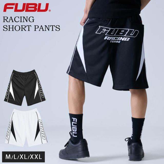 FUBU フブ ハーフパンツ メンズ ジャージ ブランド ロゴ 刺繍 大きいサイズ オーバーサイズ カジュアル ショートパンツ ボトムス ユニセックス アメカジ ストリート系 ヒップホップ hiphop B系 レディース 2025ss karlas