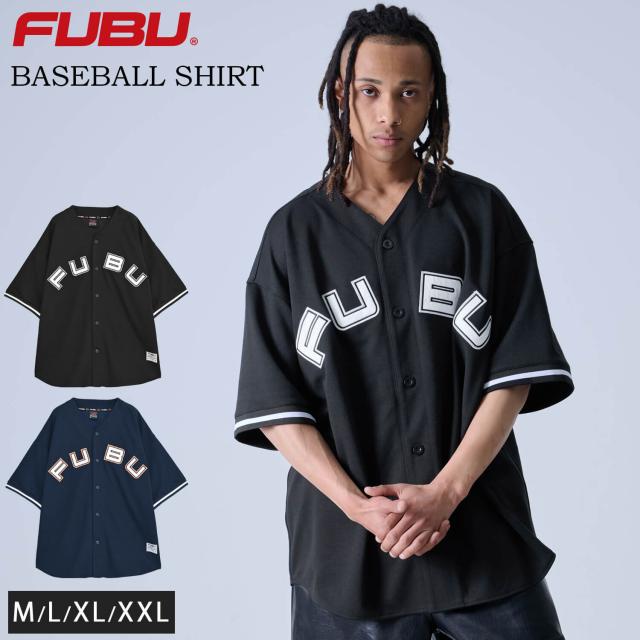 トップス FUBU Baseball Shirt XXL FUBU フブ ベースボールシャツ トップス 半袖 メンズ Tシャツ
