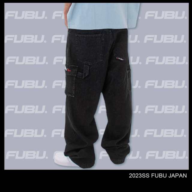 FUBU フブ デニムパンツ メンズ レディース ジーンズ ブランド 春 夏