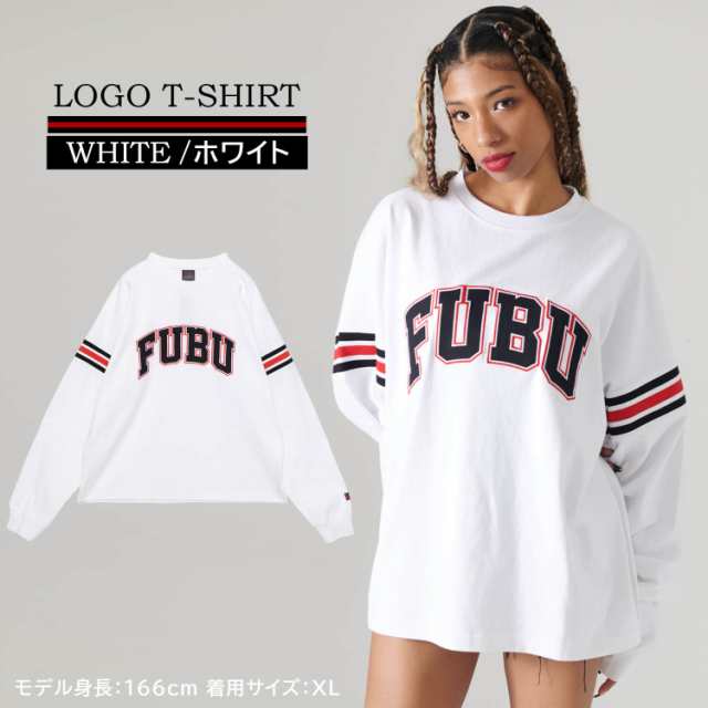 FUBU フブ Tシャツ メンズ 長袖 ロンT ブランド 冬 秋 ロゴ 刺繍