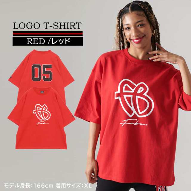 FUBU フブ Tシャツ トップス 半袖 ロゴ プリント Uネック コットン 綿