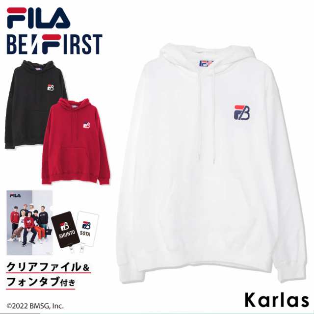 FILA フィラ BE:FIRST ビーファースト パーカー メンズ レディース