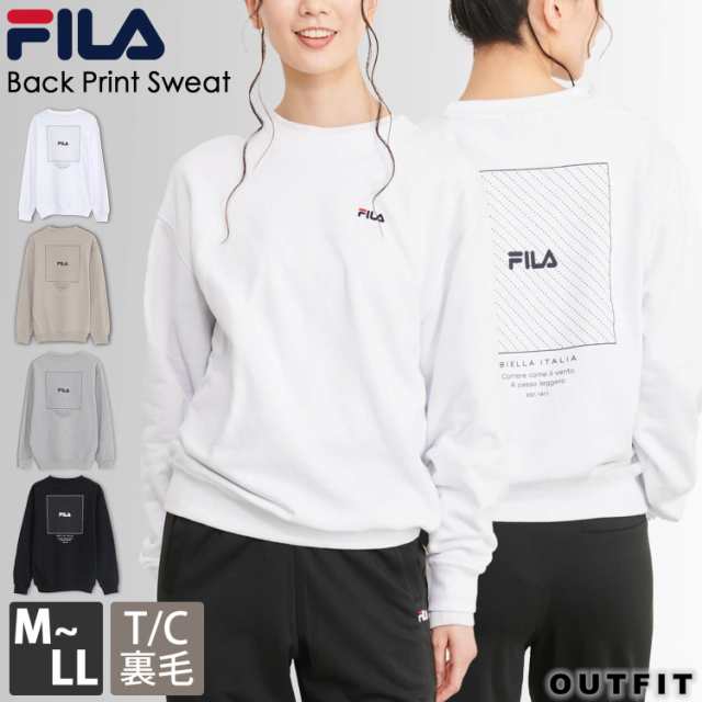 超目玉 WHITE LINE FILA トレーナー スウェット | ochge.org