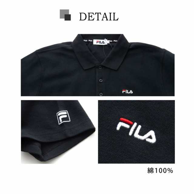 FILA フィラ ポロシャツ 半袖 メンズ ボタンダウン 大きいサイズ 鹿の子 綿 抗菌防臭 接触冷感 高機能素材 ポロシャツ ゴルフウェア  スポの通販はau PAY マーケット - outfit au PAY マーケット店 | au PAY マーケット－通販サイト