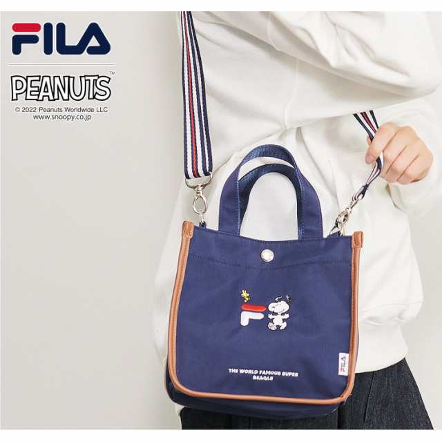 FILA フィラ スヌーピー ショルダーバッグ PEANUT ピーナッツ