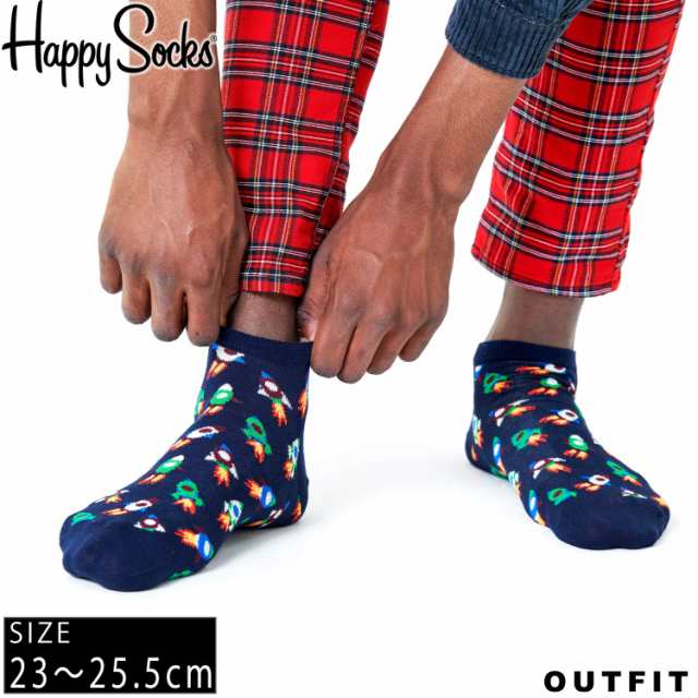 HappySocks ハッピーソックス レディース 靴下 アンクレット丈 スニーカーソックス 総柄 派手 カラフル ソックス ユニセックス 女性  綿混の通販はau PAY マーケット outfit au PAY マーケット店 au PAY マーケット－通販サイト