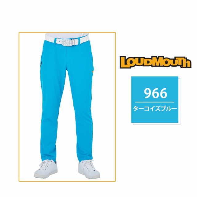 LOUDMOUTH ラウドマウス ゴルフ ゴルフウェア パンツ ロングパンツ メンズ  テーパードパンツ 大きいサイズ ストレッチ 4WAYストレッチ Uの通販は