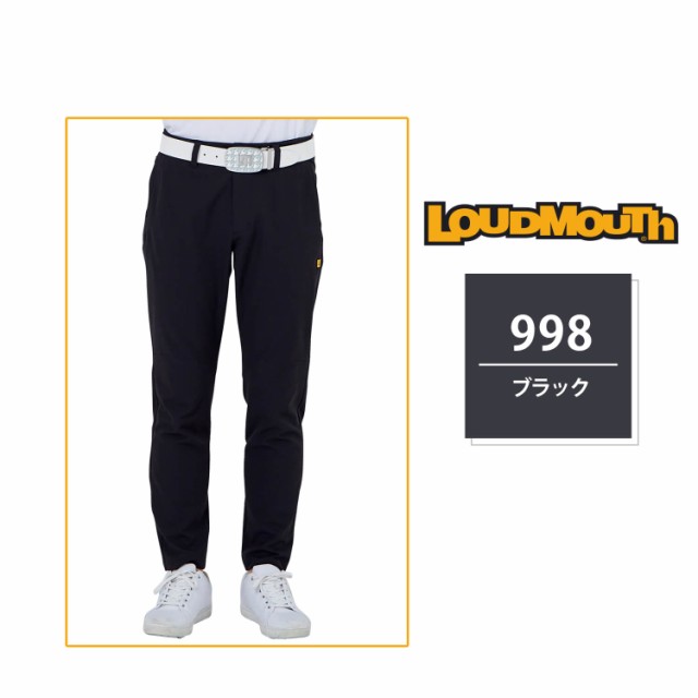 LOUDMOUTH ラウドマウス ゴルフ ゴルフウェア パンツ ロングパンツ メンズ  テーパードパンツ 大きいサイズ ストレッチ 4WAYストレッチ Uの通販は