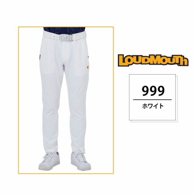 LOUDMOUTH ラウドマウス ゴルフ ゴルフウェア パンツ ロングパンツ メンズ  テーパードパンツ 大きいサイズ ストレッチ 4WAYストレッチ Uの通販は