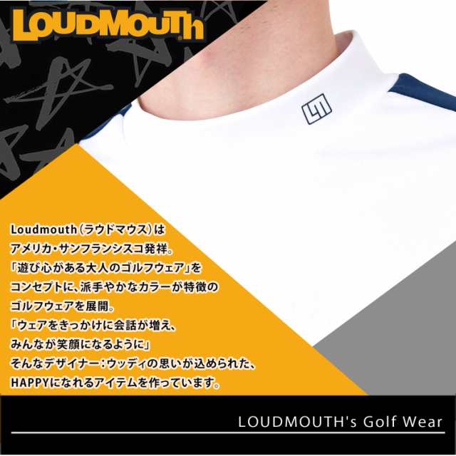 Loudmouth ラウドマウス ゴルフ ゴルフウェア Tシャツ メンズ 半袖