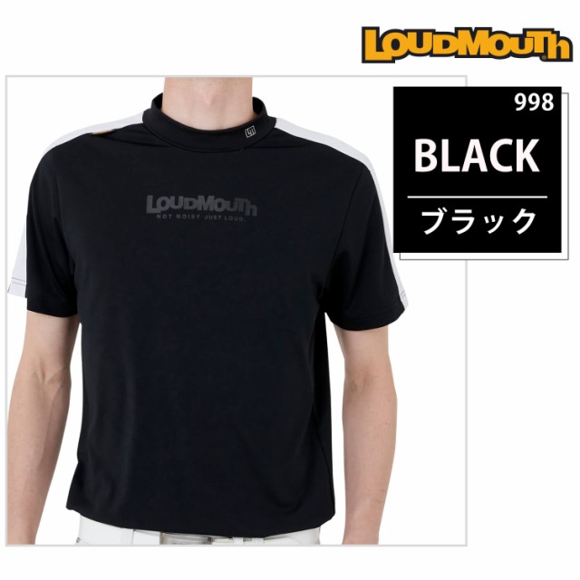 Loudmouth ラウドマウス ゴルフ ゴルフウェア Tシャツ メンズ 半袖シャツ モックネック ハイネック トップス 無地 吸汗 速乾 UVカット  紫｜au PAY マーケット