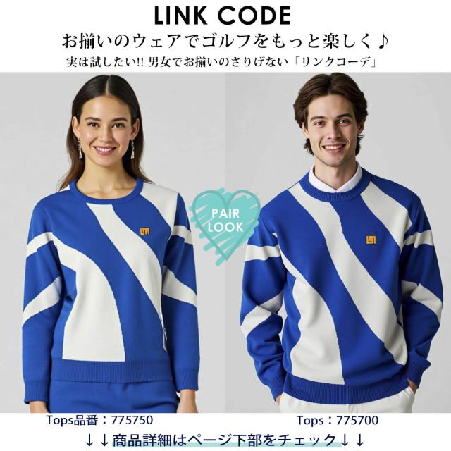 【10%OFF】ラウドマウス ゴルフウェア セーター 長袖 メンズ 秋冬 スポーツブランド 軽量 薄手 クルーネック 丸首 ニット 総柄 ワンポイント ロゴ トップス スポーツウェア M L LL 3L 大きいサイズ Loudmouth 2025fw karlas_5