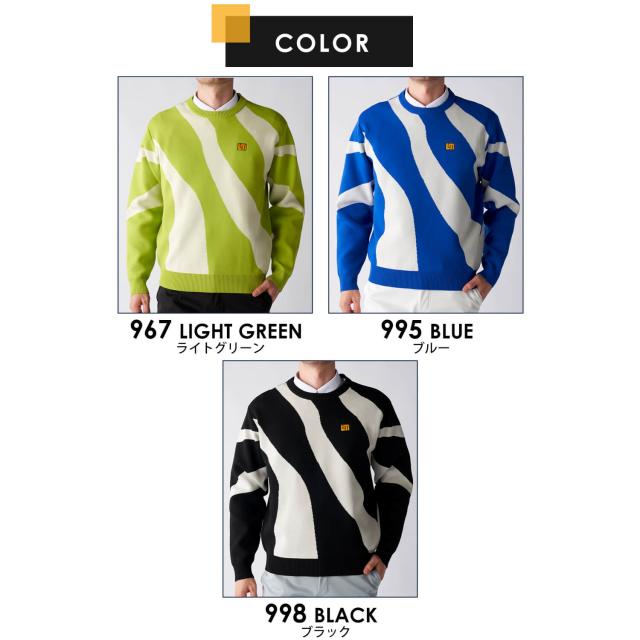 10%OFF】ラウドマウス ゴルフウェア セーター 長袖 メンズ 秋冬