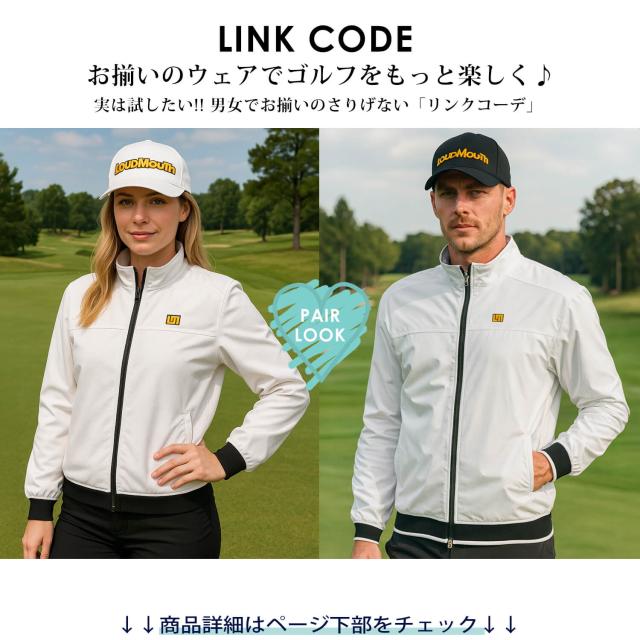 ラウドマウス ゴルフウェア ブルゾン 長袖 メンズ 秋冬 スポーツ
