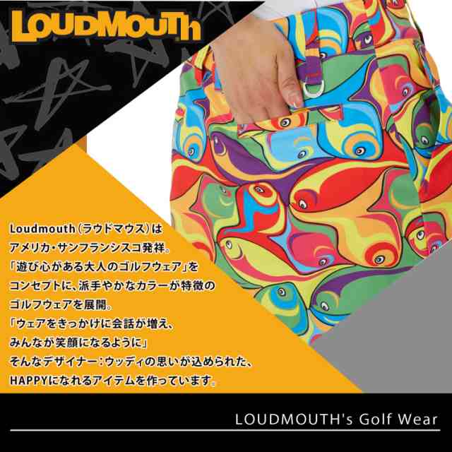 LOUDMOUTH ラウドマウス ゴルフ ゴルフウェア スカート レディース