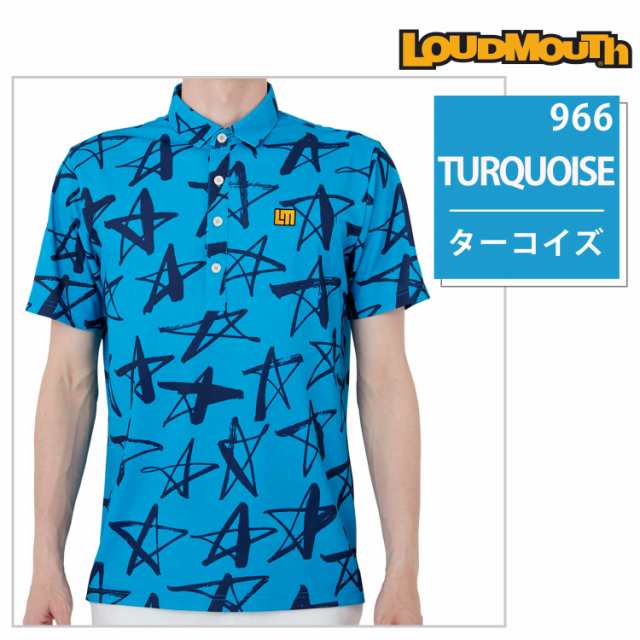 Loudmouth ラウドマウス ゴルフウェア 半袖 ポロシャツ メンズ シャツ