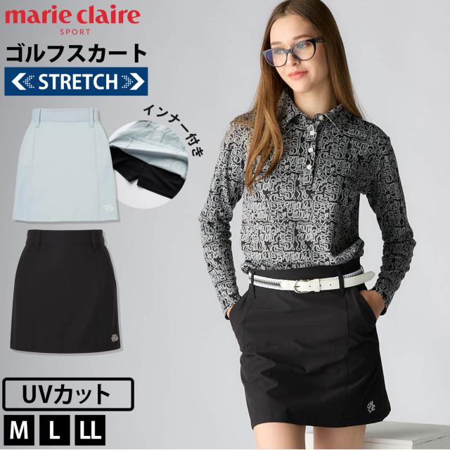 マリクレールゴルフ marie claire GOLF ゴルフウェア ゴルフスカート