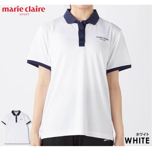 marie claire GOLF マリクレール ポロシャツ レディース 半袖 春 夏
