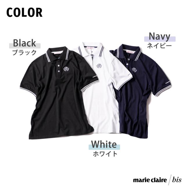 marie claire bis マリクレール ビス ポロシャツ レディース 夏用 半袖