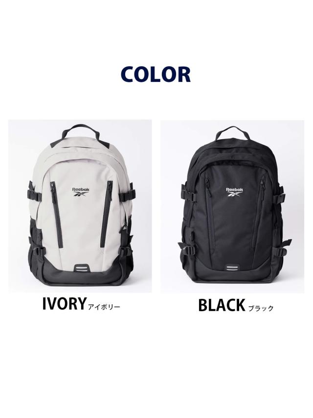 一部予約】Reebok リーボック リュック 大容量 約30L a4 二層式 多収納