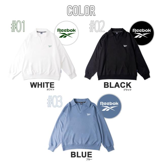 Reebok リーボック プルオーバー レディース メンズ 長袖 春 秋 冬