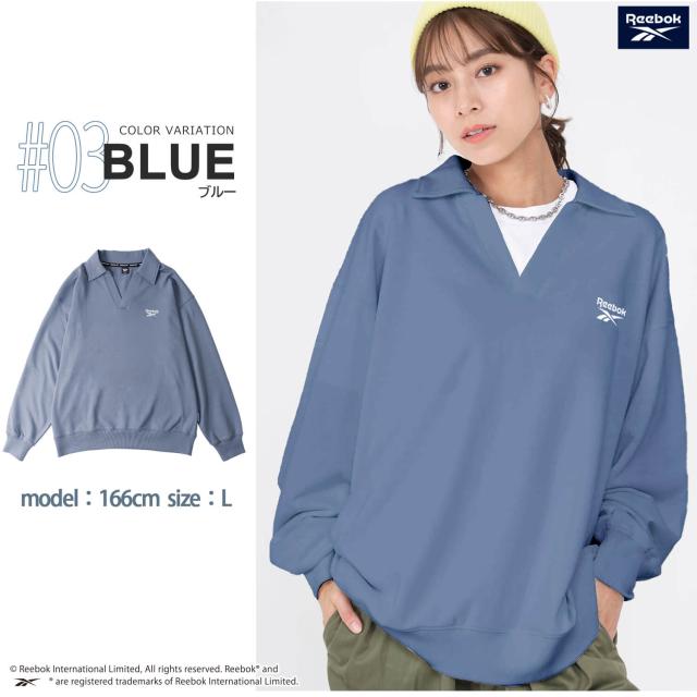 Reebok リーボック プルオーバー レディース メンズ 長袖 春 秋 冬