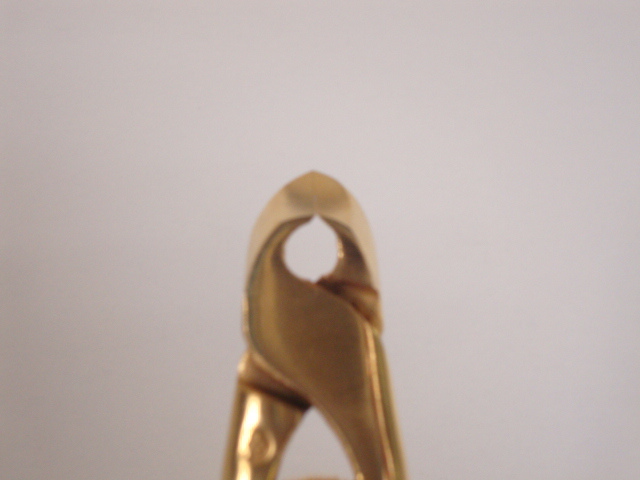 爪美人 ニッパ型爪切り ゴールド 日本製 ニッパー 熱間鍛造 手入れ